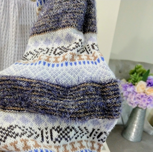 🍒NWOT🍒 FREE PEOPLE WINTER WONDERLAND SWEATER - Picture 6 of 12